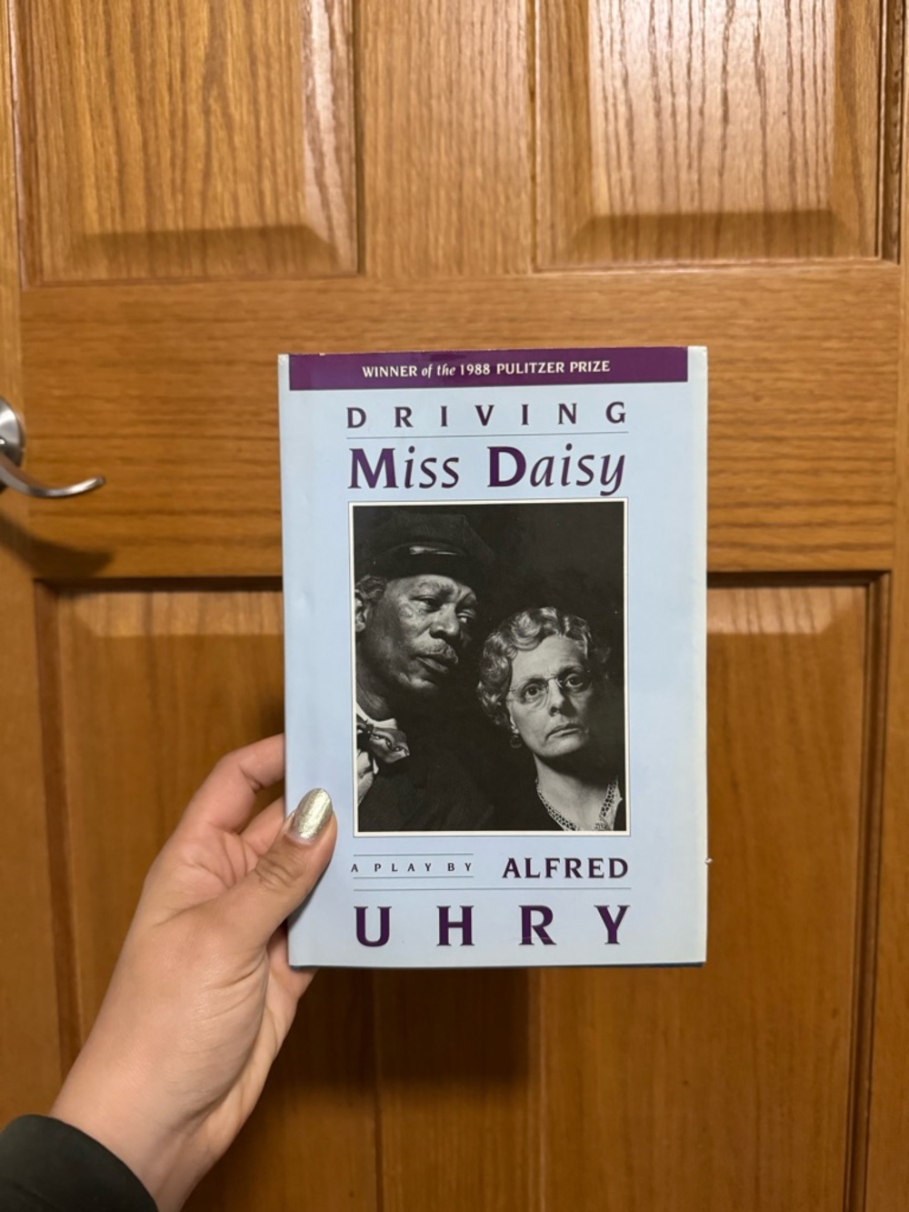 Driving Miss Daisy (A Play) - Alfred Uhry (1988 Hardcover)